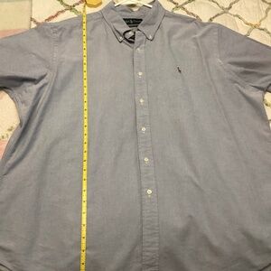 Ralph Lauren XXL short sleeve cotton dress shirt